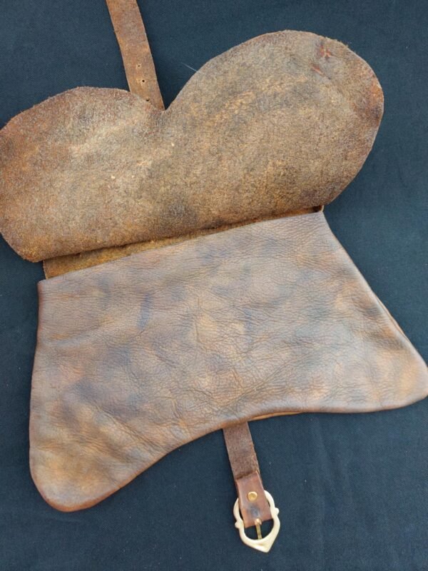 15th Century Girdle Purse/ Brown - Image 5