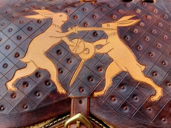 15th Century Nobles Purse ( Fencing Bunnies) - Image 3