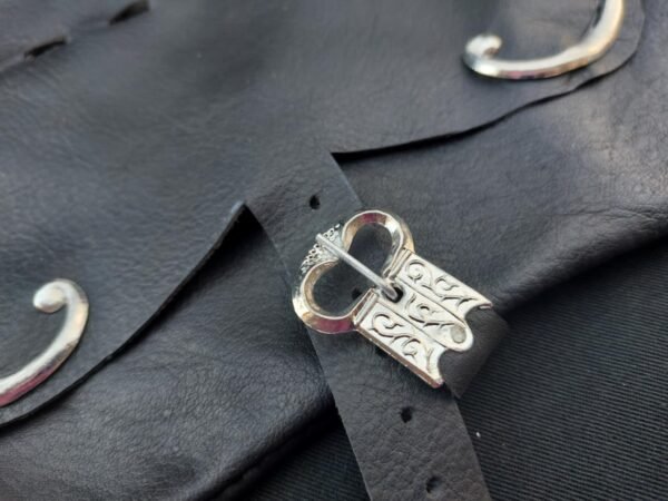14th-15th Century Girdle Purse with Fittings - Image 3