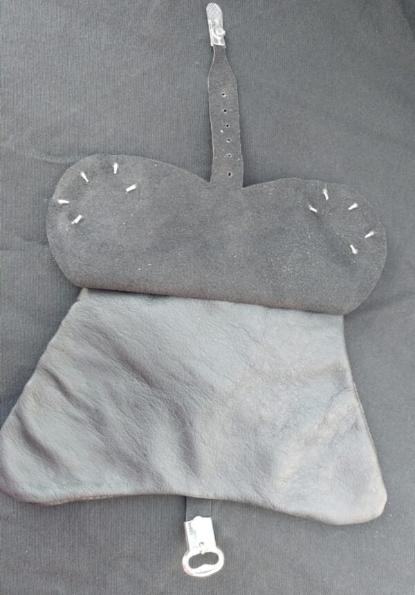 14th-15th Century Girdle Purse with Fittings - Image 5