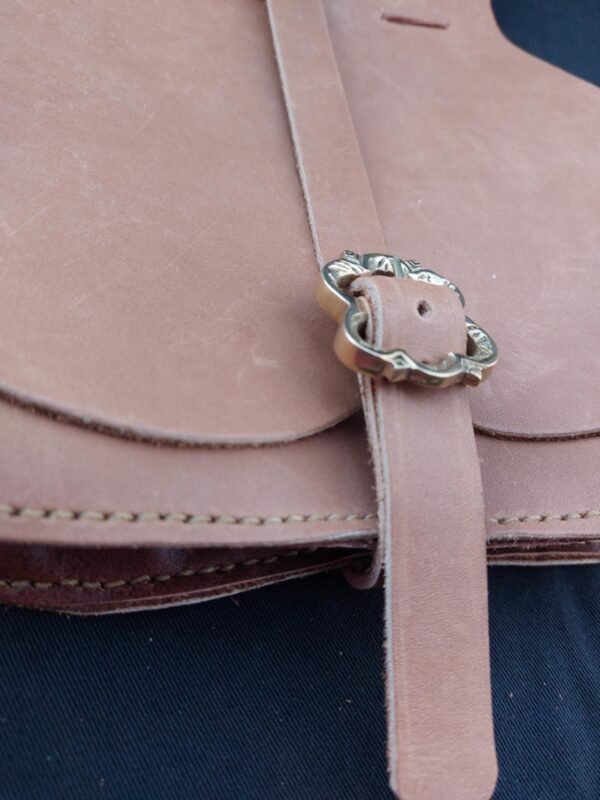12th-15th Century Soldiers Bag/Tan - Image 2