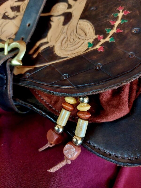 14th-15th Century Nobles Purse "Jousting Rabbit and Dog" - Image 6