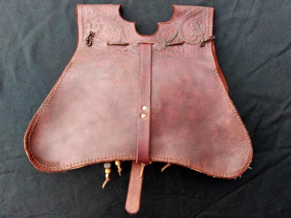 14th-15th Century Nobles Purse with Tooled Vinework - Image 7