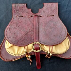 14th-15th Century Nobles Purse with Tooled Vinework