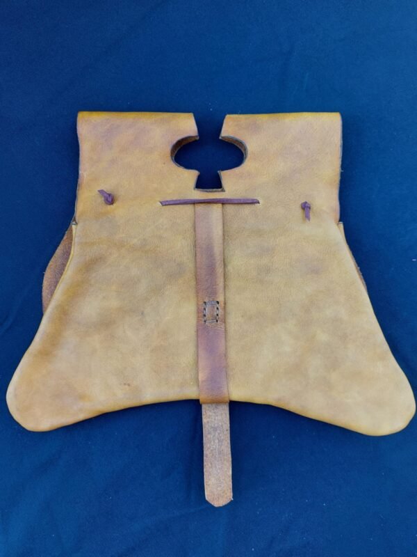 13th-15th Century Girdle Purse/Brown - Image 3