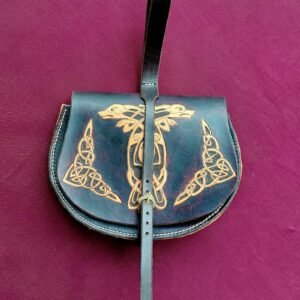 7th-10th Century Viking Birka Tooled Bag