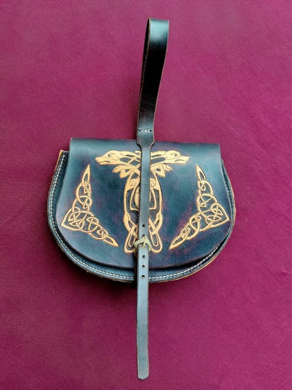 7th-10th Century Viking Birka Tooled Bag