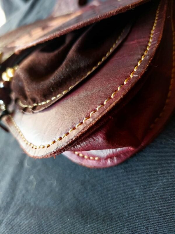 14th-15th Century Girdle Purse "Crusader in Prayer" - Image 3
